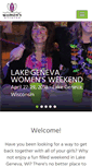 Mobile Screenshot of lakegenevawomensweekend.com